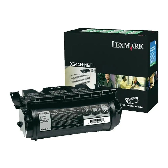 Консуматив Lexmark X64x Black Print Cartridge High Return