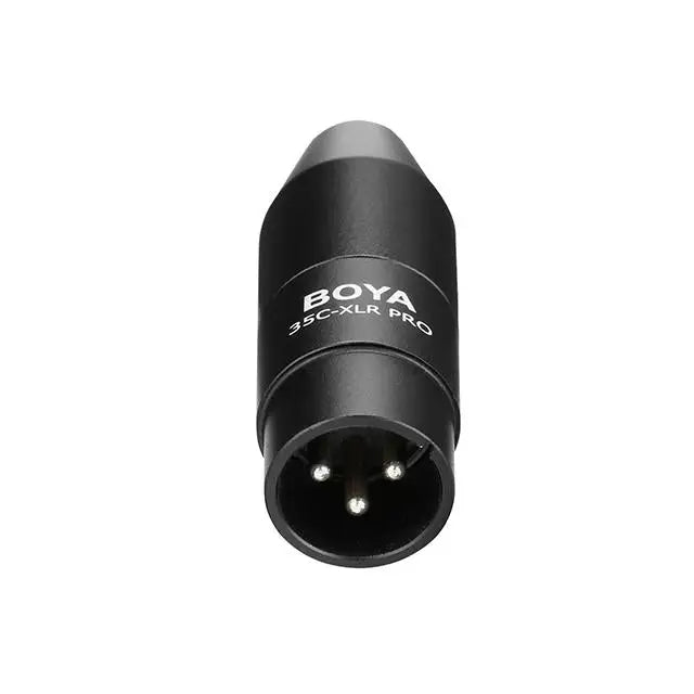 Конвертор BOYA 3.5mm TRS към XLR 12-48V Phantom