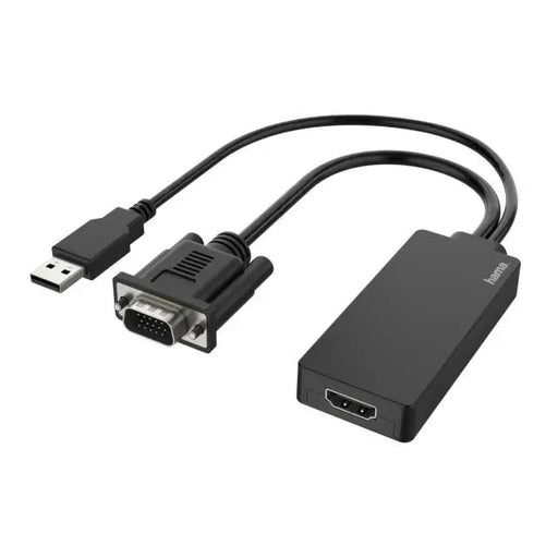 Конвертор HAMA VGA + USB мъжко - HDMI