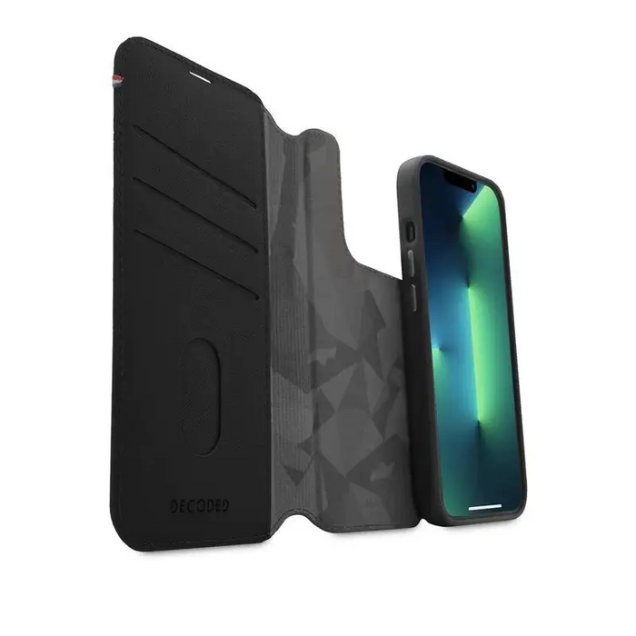 Кожен калъф Decoded Detachable Wallet за iPhone