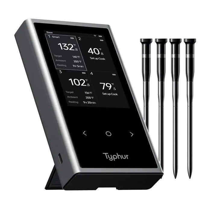 Кухненски безжичен термометър Typhur Sync Quad IPX8