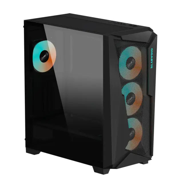 Кутия Gigabyte C301 Black V2 Tempered Glass Mid-Tower