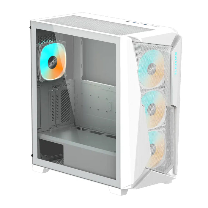 Кутия Gigabyte C301 WHITE V2 TG Mid-Tower