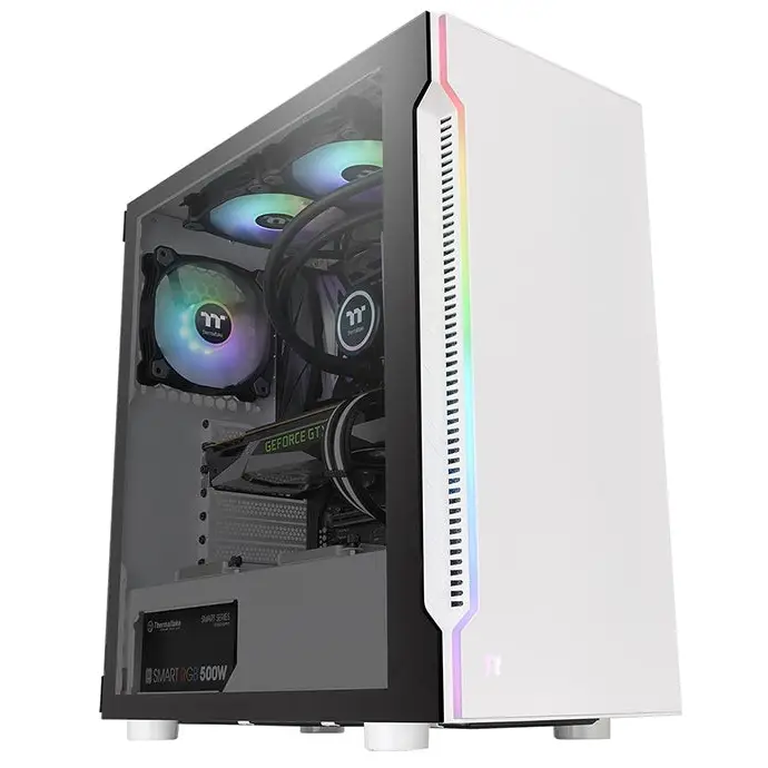 Кутия за компютър Thermaltake H200 TG Snow