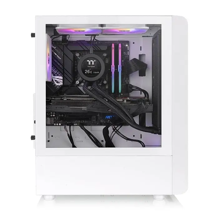 Кутия за компютър Thermaltake S200 TG Snow