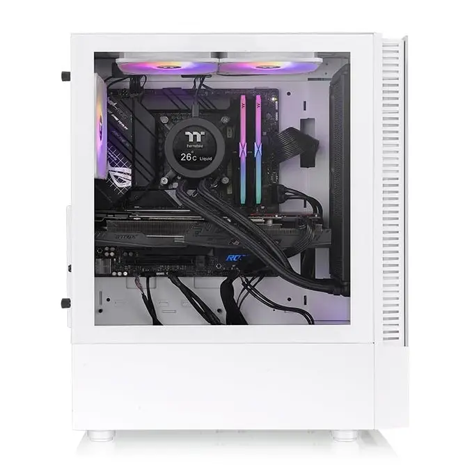 Кутия за компютър Thermaltake View 200 TG ARGB Snow