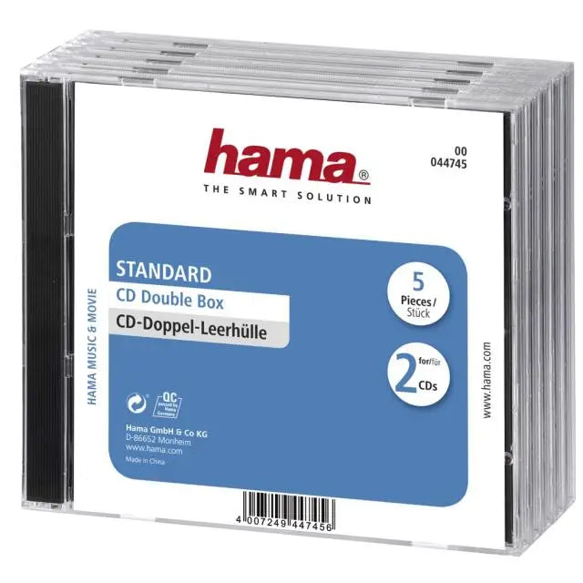 Кутийка за CD/DVD HAMA Double Jewel Case