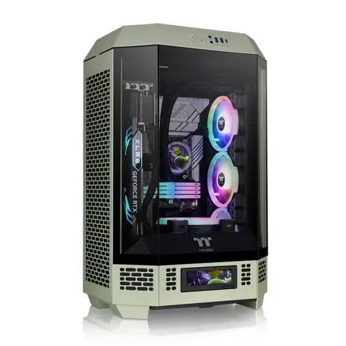 Кутия за компютър Thermaltake Tower 300 Matcha Green