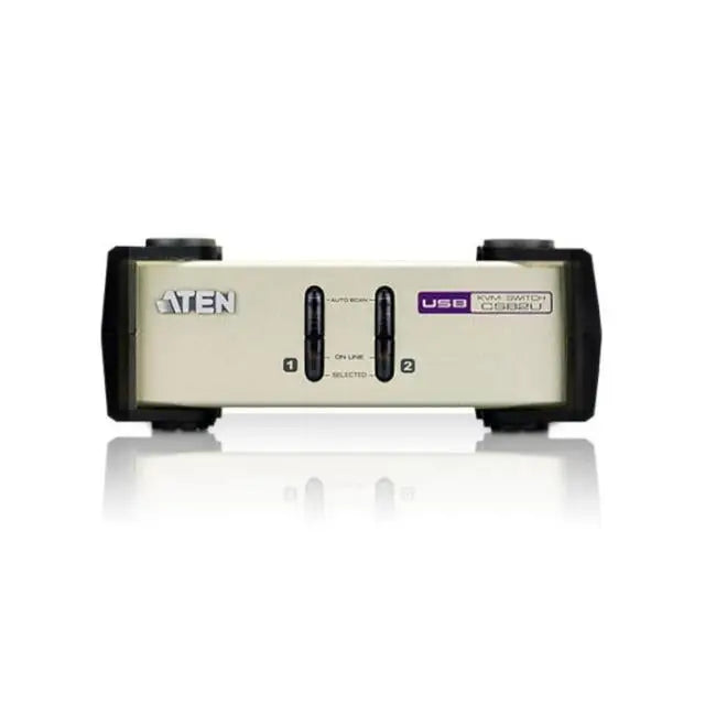 KVMP превключвател ATEN CS82U 2-портов PS/2-USB VGA