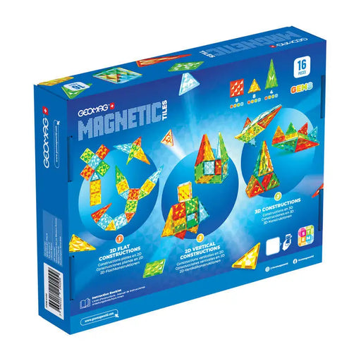 Магнитни плочи Geomag Gems 16бр.