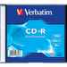 Медия Verbatim CD-R 52X SC SINGLE WRAP 700MB EXTRA