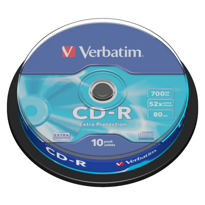 Медия Verbatim CD-R 700MB 52X EXTRA PROTECTION SURFACE