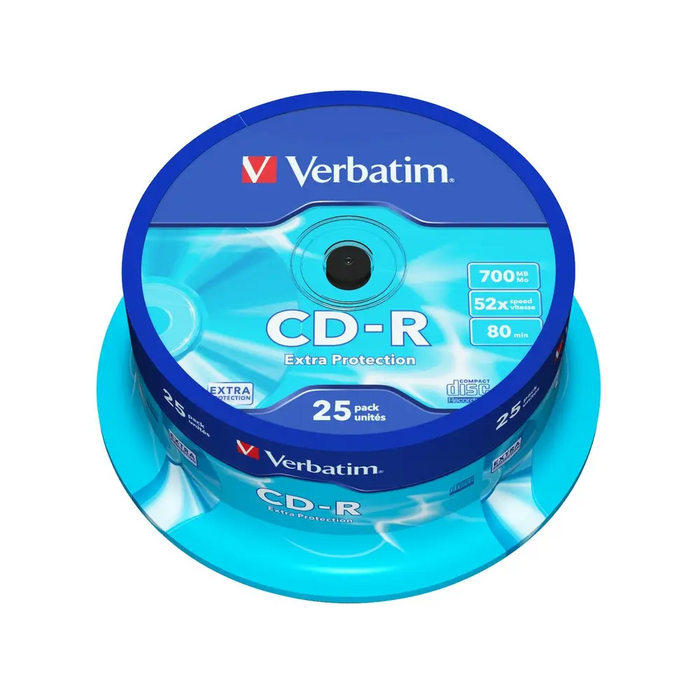 Медия Verbatim CD-R 700MB 52X EXTRA PROTECTION SURFACE