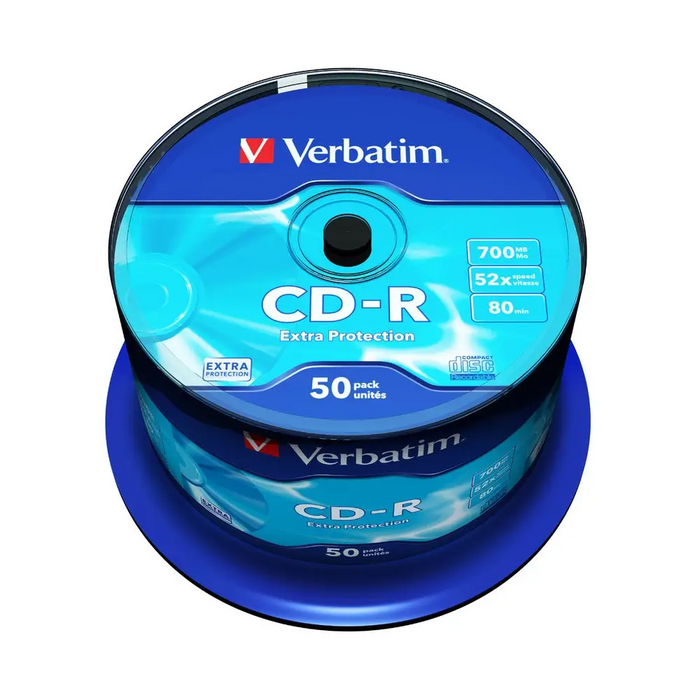 Медия Verbatim CD-R 700MB 52X EXTRA PROTECTION SURFACE