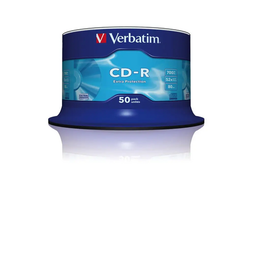 Медия Verbatim CD-R 700MB 52X EXTRA PROTECTION SURFACE