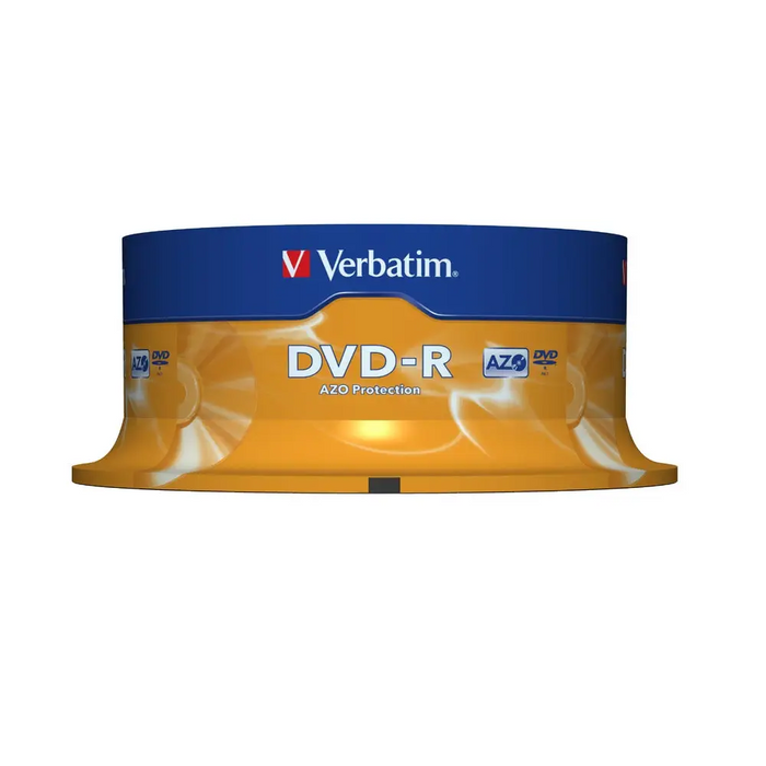 Медия Verbatim DVD-R AZO 4.7GB 16X MATT SILVER SURFACE