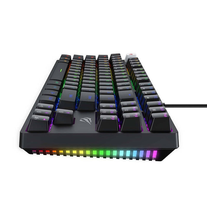 Механична гейминг клавиатура Havit KB890L RGB черна