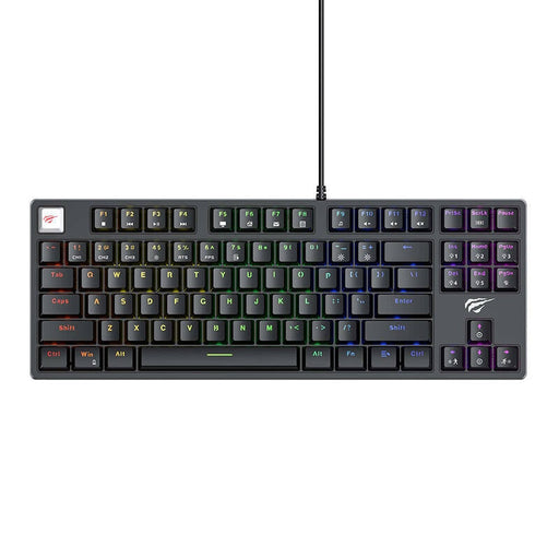 Механична гейминг клавиатура Havit KB890L RGB черна