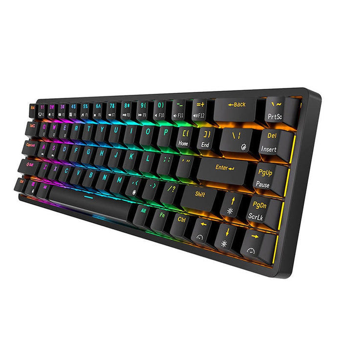 Механична клавиатура Royal Kludge RK837 RGB Brown switch