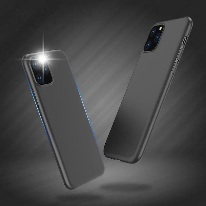 Мек и гъвкав TPU кейс за iPhone 11 черен