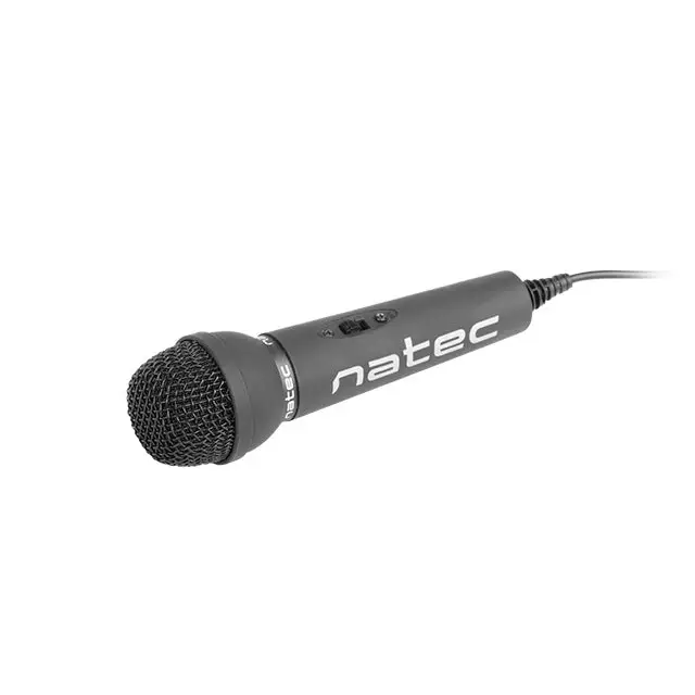 Микрофон Natec microphone adder black