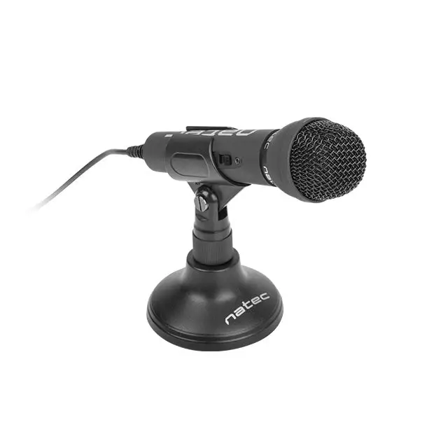 Микрофон Natec microphone adder black