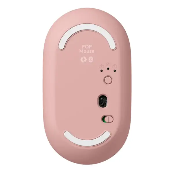 Мишка Logitech POP Mouse with emoji - ROSE - BT - N/A