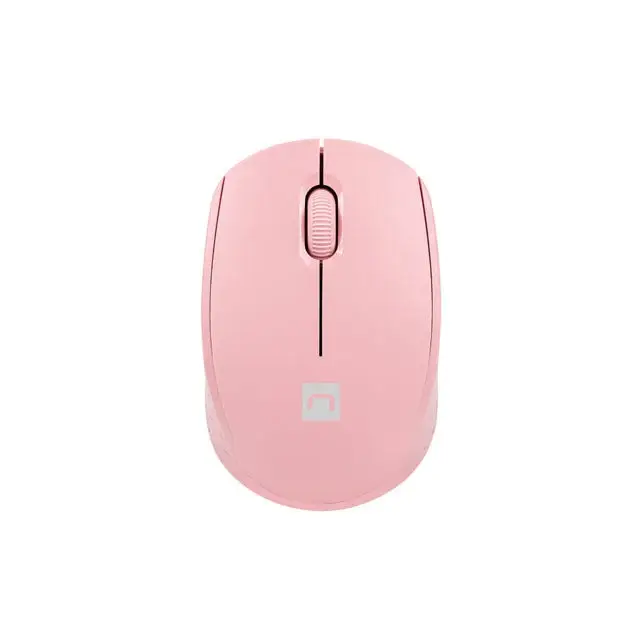 Мишка Natec Mouse Stork Wireless 1600DPI Optical Pink