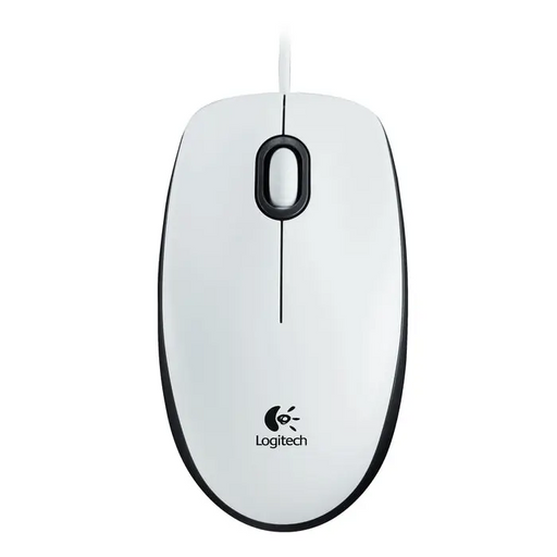 Мишка Logitech Mouse M100 White