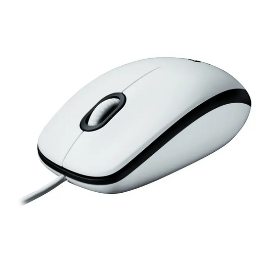 Мишка Logitech Mouse M100 White