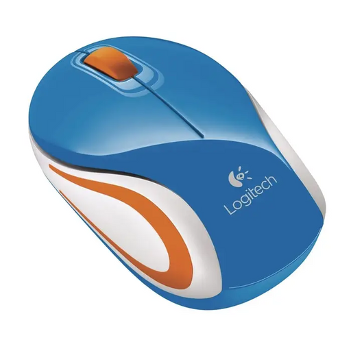 Мишка Logitech Wireless Mini Mouse M187 blue