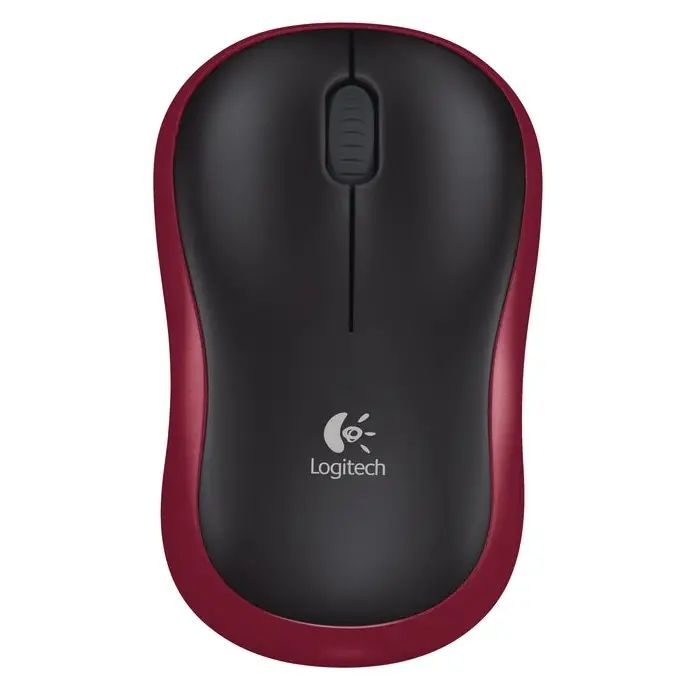 Мишка Logitech Wireless Mouse M185 Red