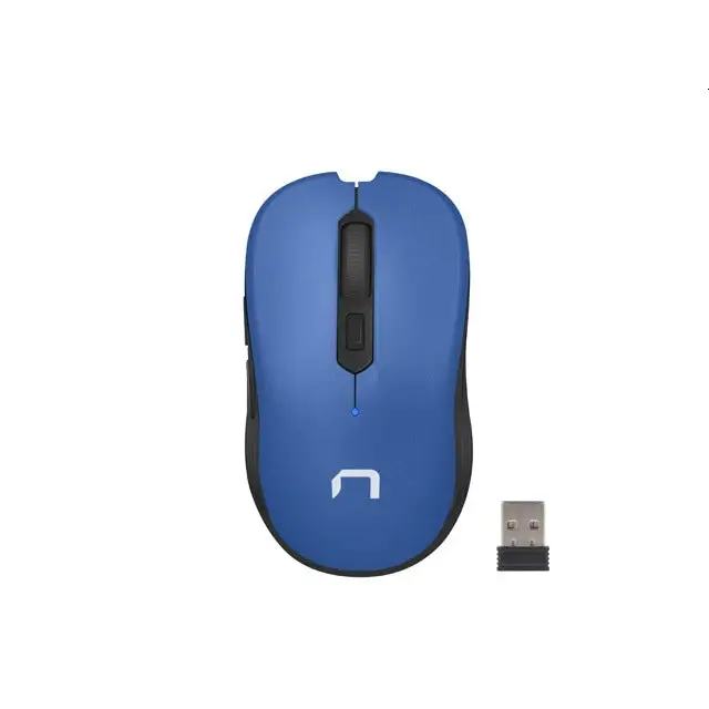 Мишка Natec Mouse Robin wireless 1600dpi blue