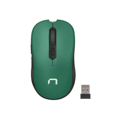 Мишка Natec Mouse Robin wireless 1600dpi green