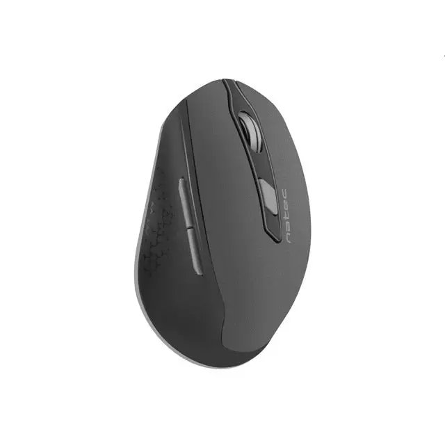 Мишка Natec wireless mouse Siskin silent 2400dpi black-gray