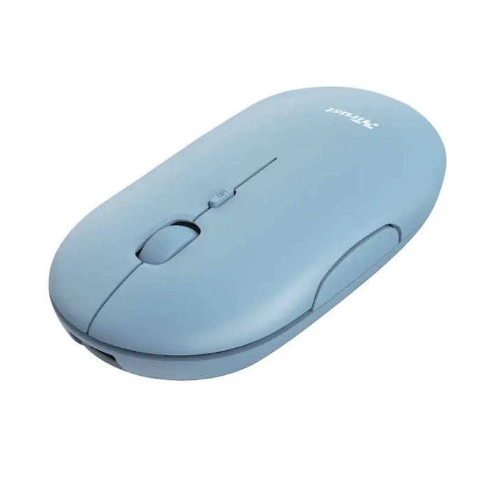 Мишка TRUST Puck Wireless & BT Rechargeable Mouse Blue