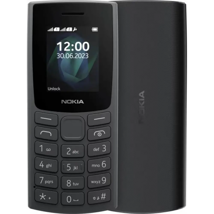 Мобилен телефон Nokia 105 2023 Dual Sim Charcoal