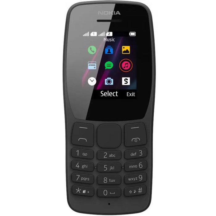 Мобилен телефон Nokia 110 Dual Sim Black