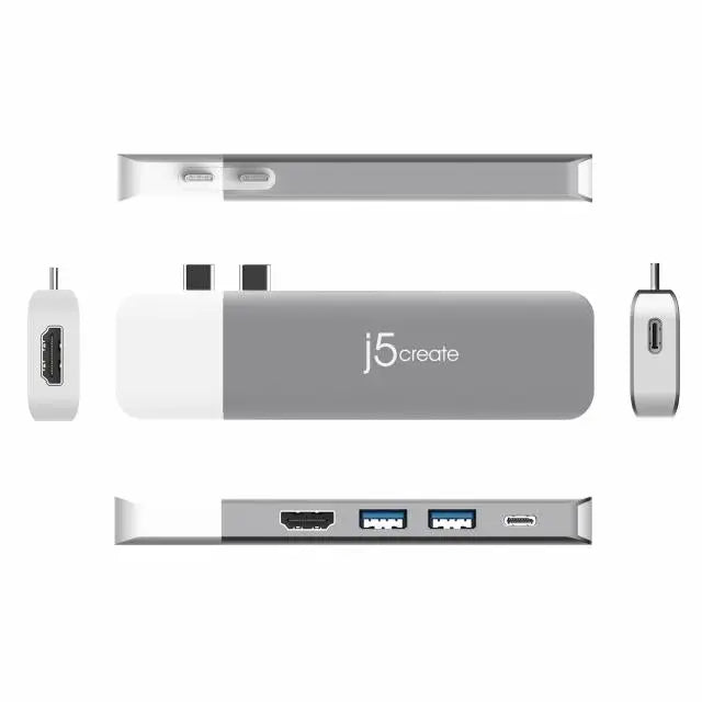 Модулна докинг станция j5create JCD387 2 модула USB-C