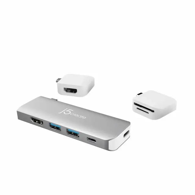 Модулна докинг станция j5create JCD387 2 модула USB-C