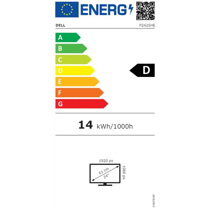 Монитор Dell P2425HE 23.8’ Full HD LED IPS