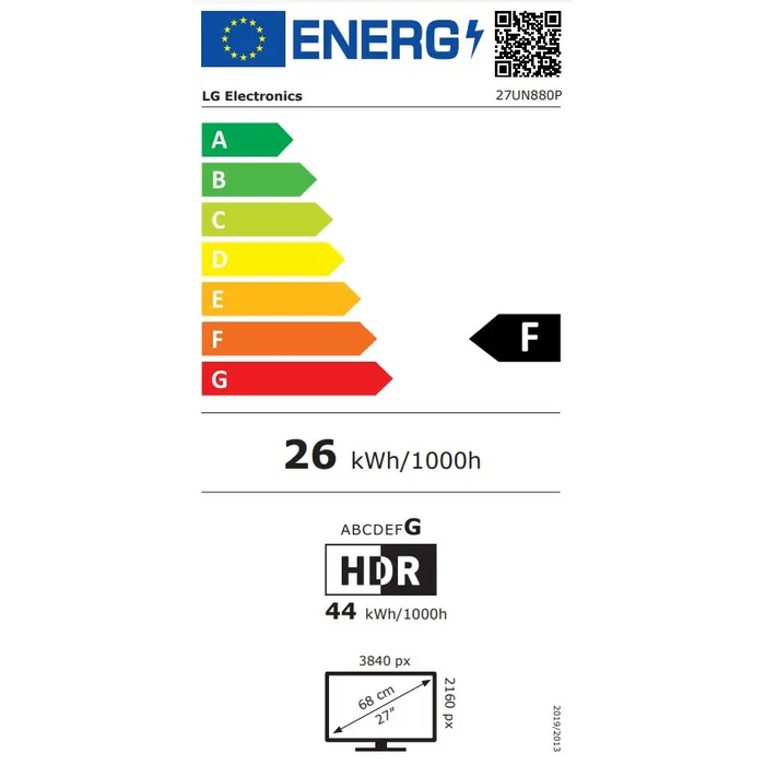 Монитор LG 27UN880P-B 27’ UltraFine UHD IPS 4K 5ms