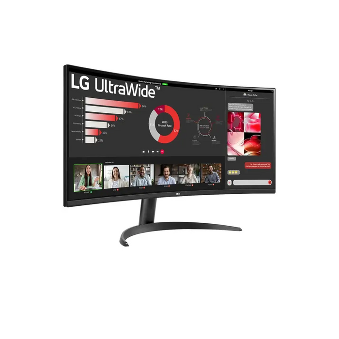 Монитор LG 34WR50QK-B 34’’ UltraWide Curved AG