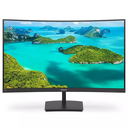 Монитор Philips 241E1SCA 23.6’’ Curved 1500R VA