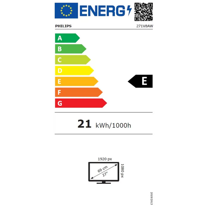 Монитор Philips 271V8AW 27’ IPS WLED