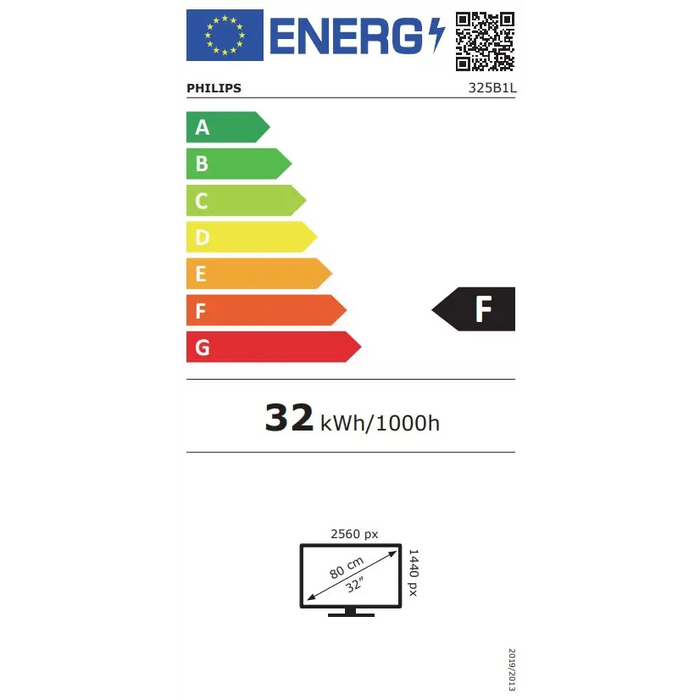 Монитор Philips 325B1L 31.5’ IPS WLED