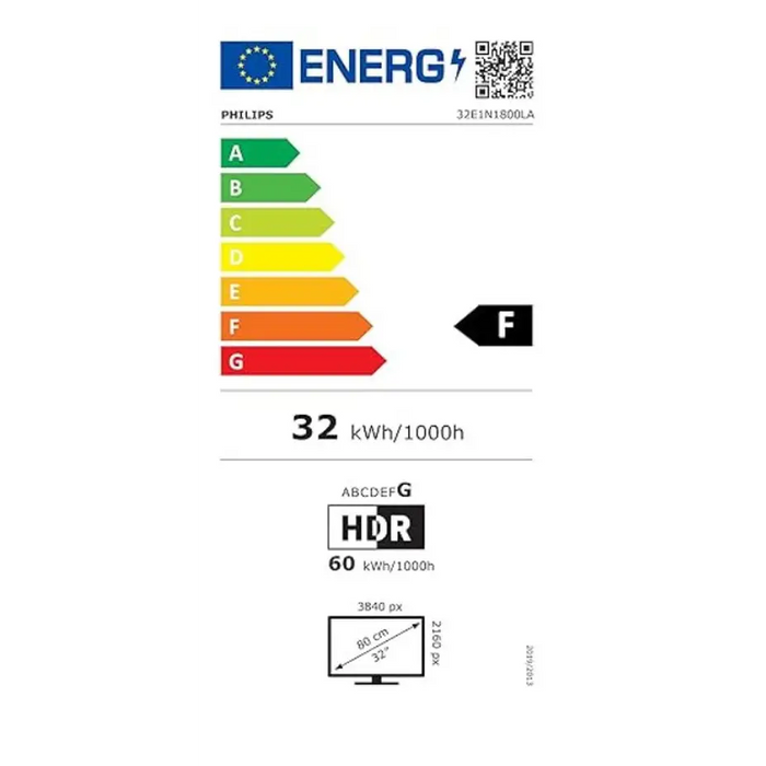 Монитор Philips 32E1N1800LA 31.5’’ VA WLED