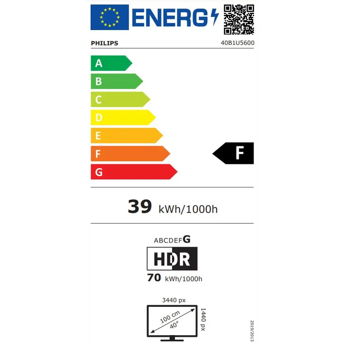 Монитор Philips 40B1U5600 40’’ IPS WLED