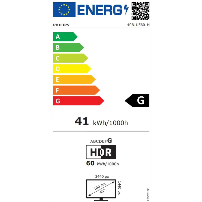 Монитор Philips 40B1U5601H 40’’ IPS WLED