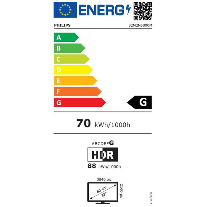 Монитор Philips Evnia 32M2N6800M 31.5’’ IPS WLED